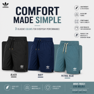 3 Pis Shorts Combo